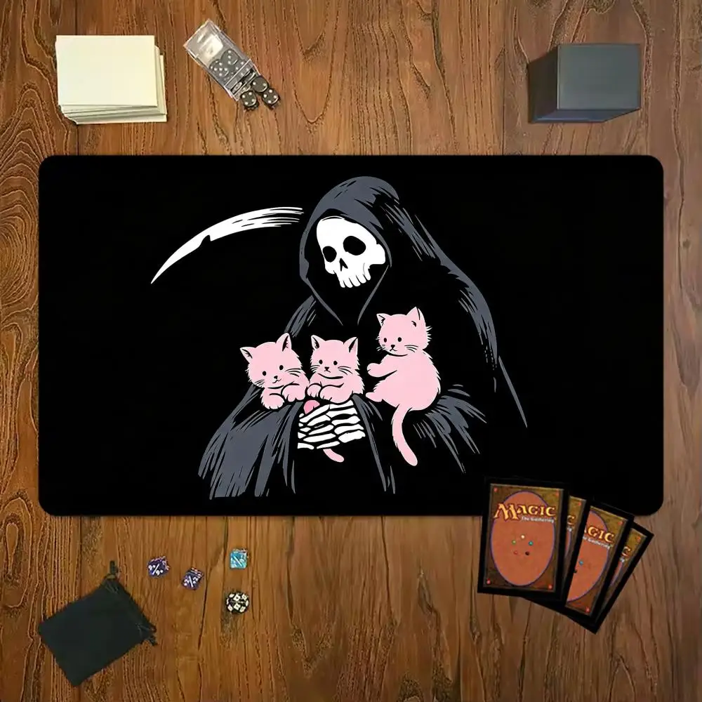 Pc Gaming Pink - Grim Reaper hält rosa Kätzchen –