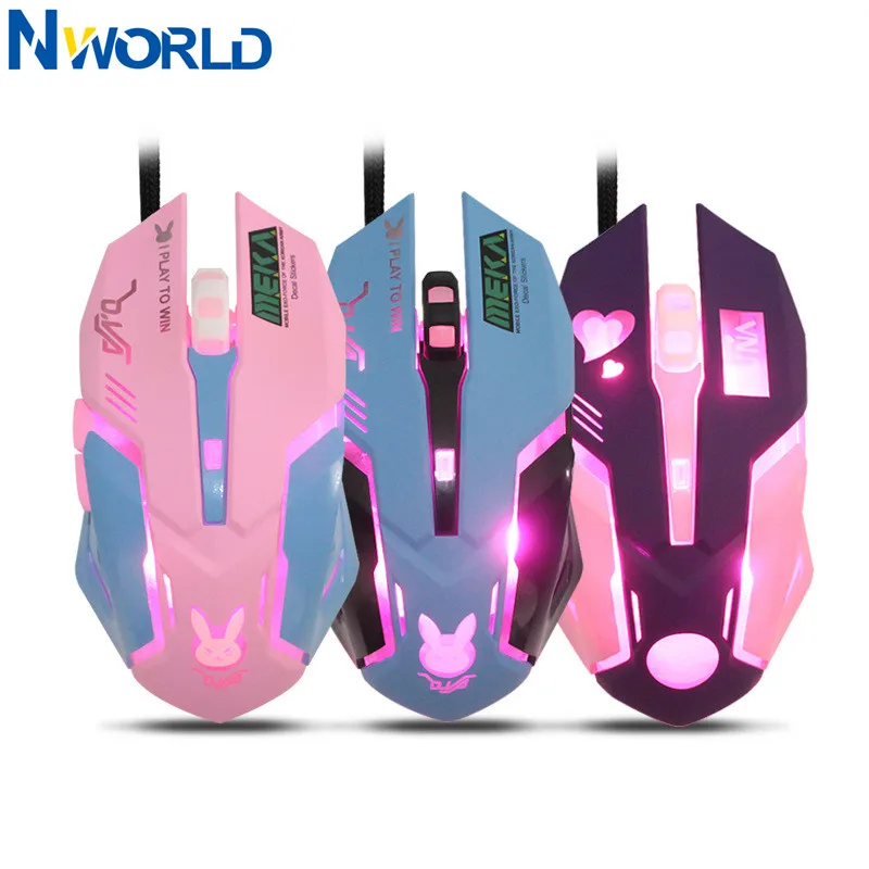 OW 6-Tasten Gaming-Maus mit at – Pc Gaming Pink Bewertung und Preis